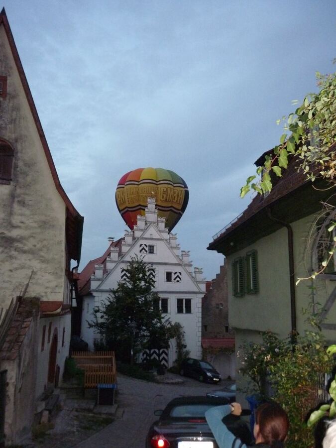 Heißluftballon über Sulzfeld