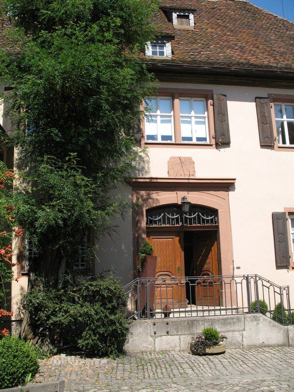 Haus mit Weinranken